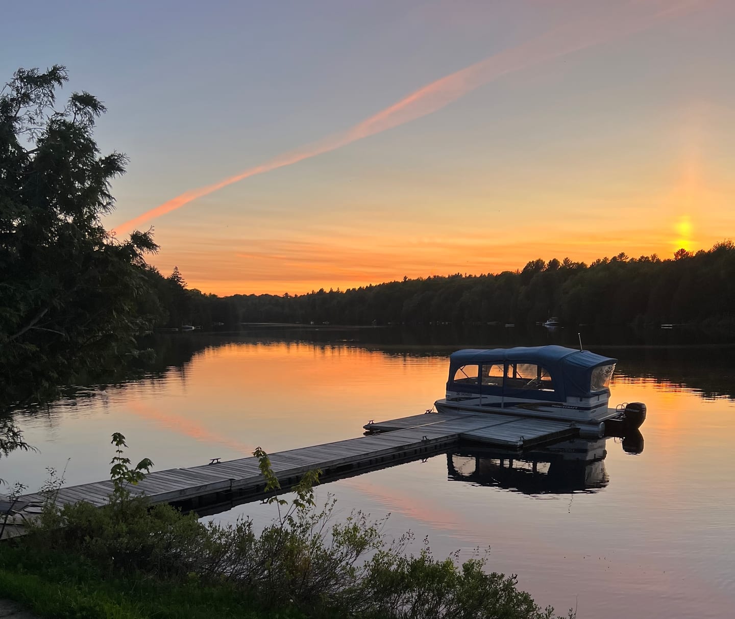 Quai privé sur le lac Barron